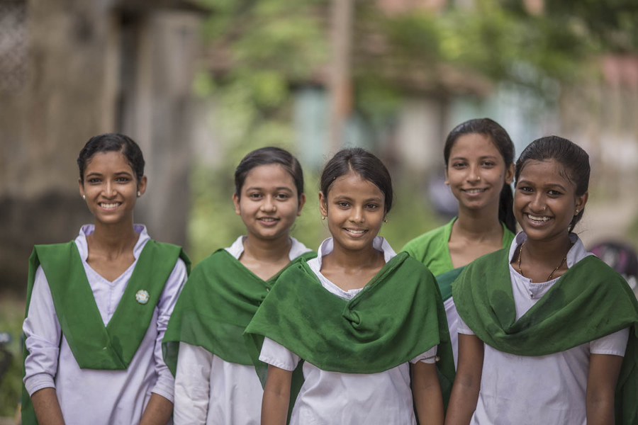 Girls participating in Kanyashree event 3